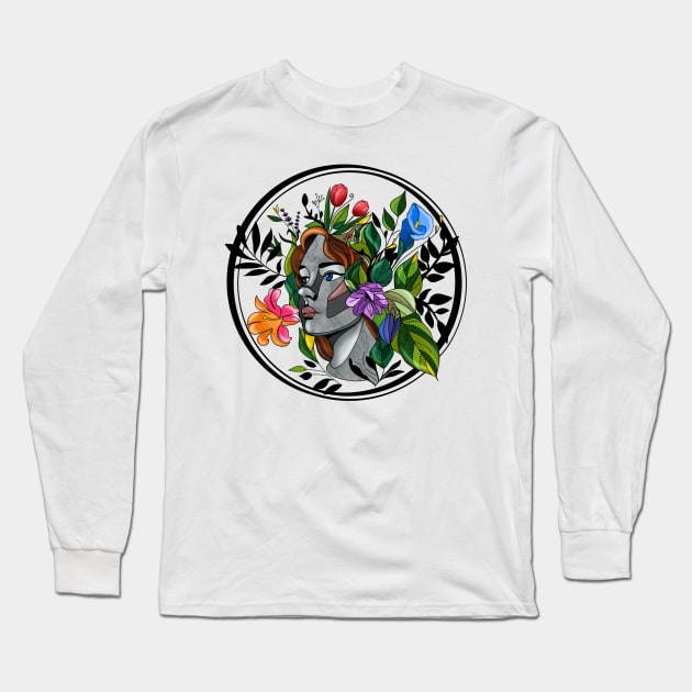 Set In Stone Long Sleeve T-Shirt by DoniGR